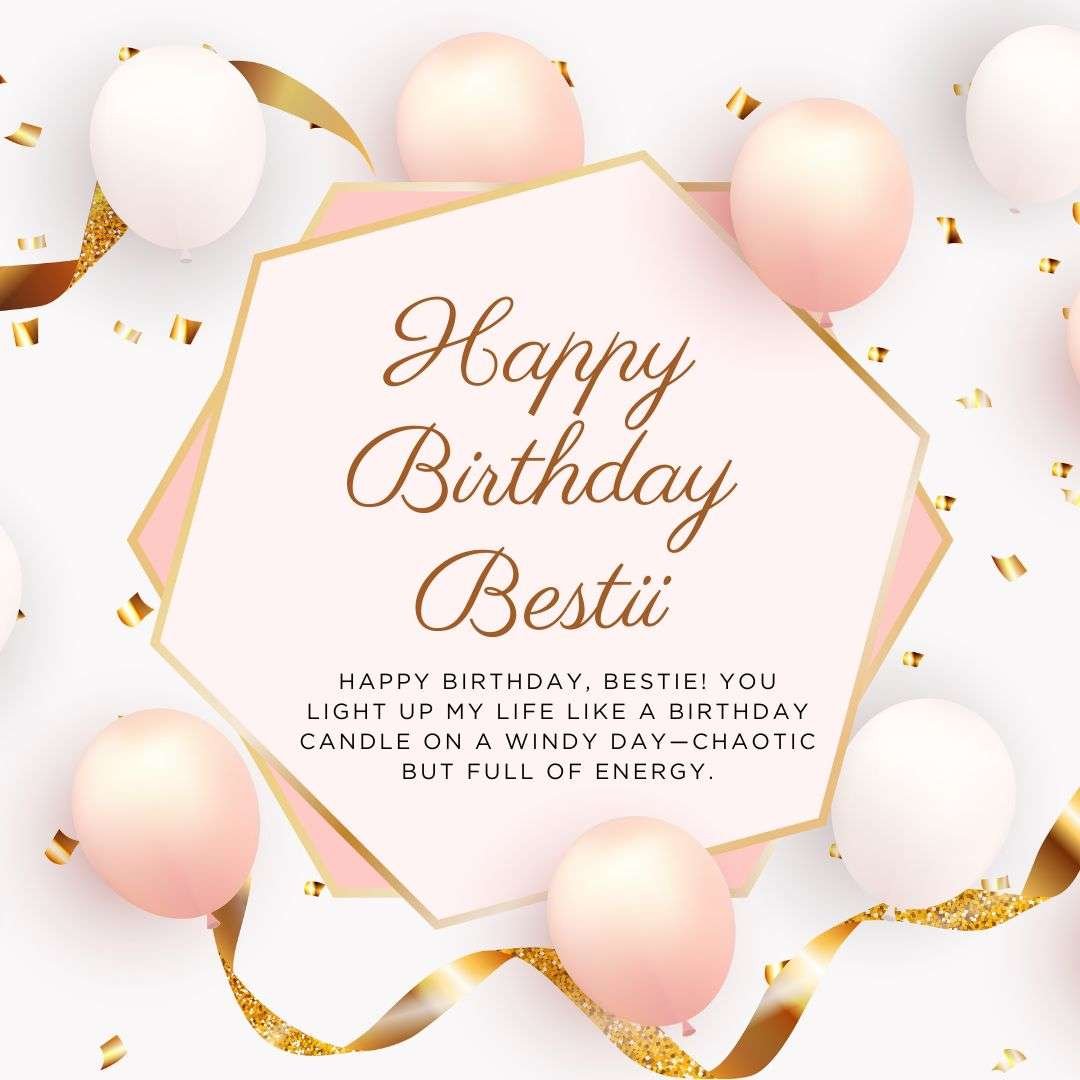 Funny birthday wishes for best friend