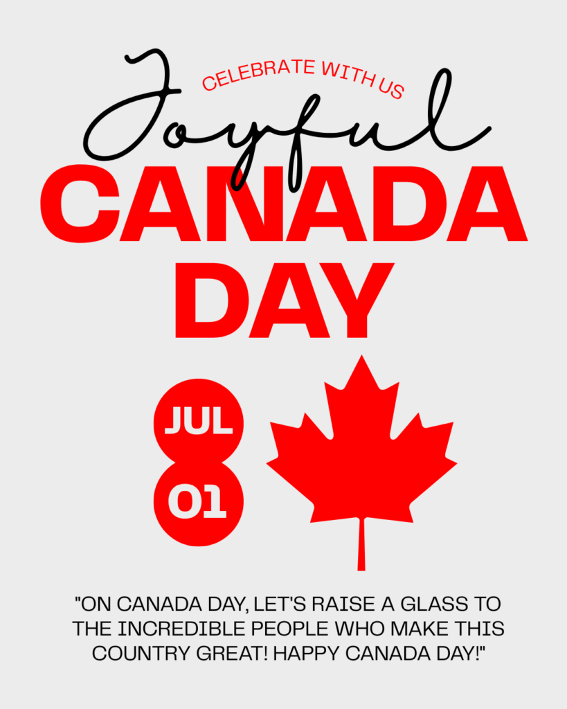 Happy Canada Day 2025 Wishes, Canada Day 2025 Captions,Canada Day 2025 SMS,Canada Day Messages 2025,Funny Canada Day Wishes 2025,Canada Day Quotes 2025,Canada Day Greetings for Students