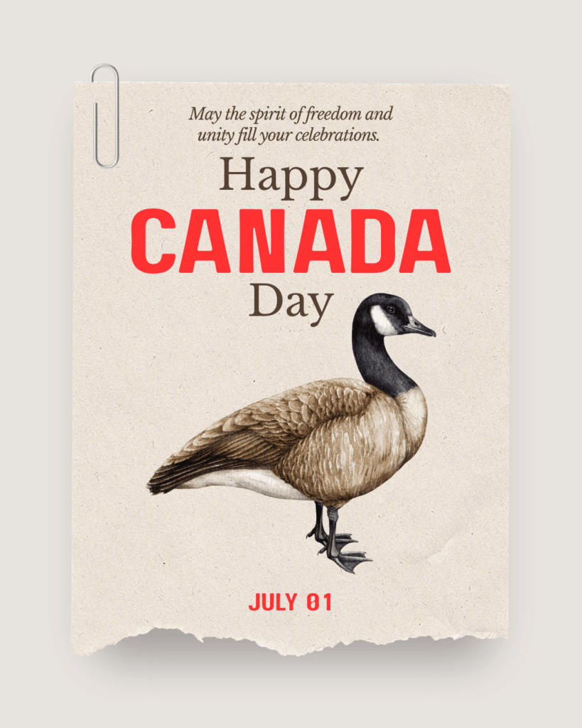 Canada Day Greetings for Students, Cute Canada Day Messages for Little Students, Canada Day Greetings for Students to Share in Class