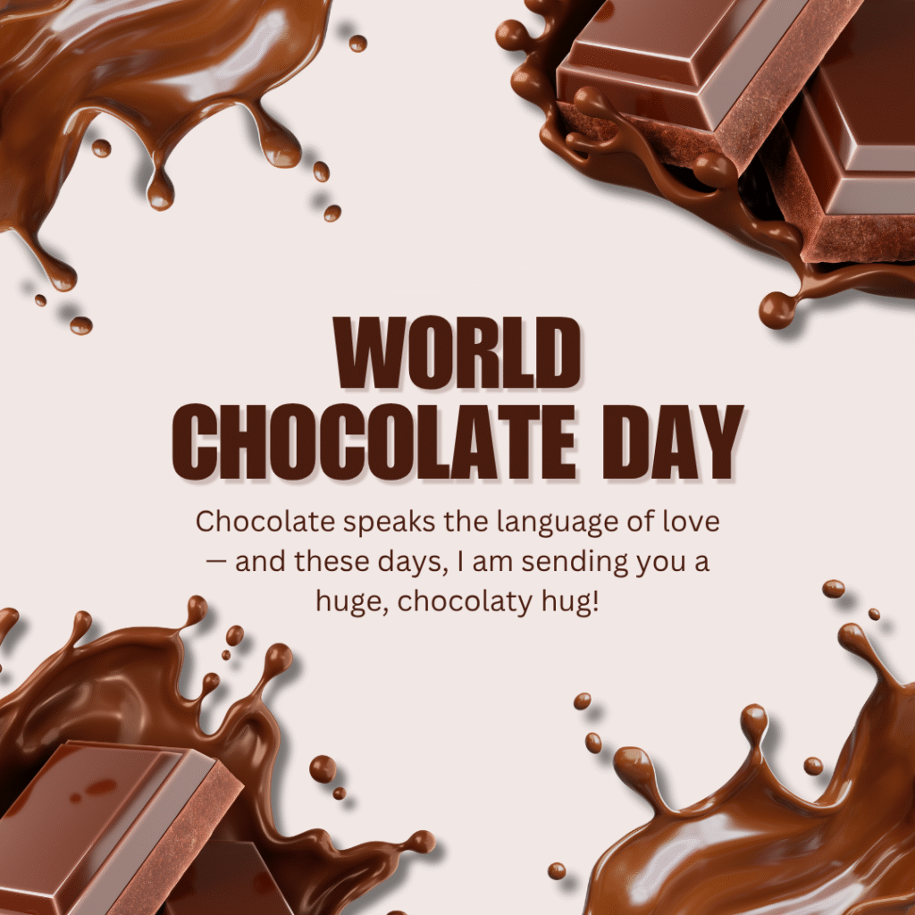 Chocolate Day wishes, chocolate wishes for friends, 2025 chocolate day messages, romantic chocolate day quotes, funny chocolate wishes