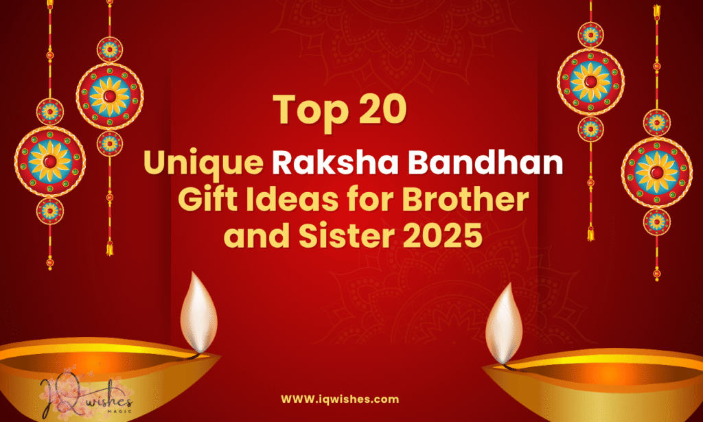 raksha bandhan gift ideas, rakhi gifts for brother, raksha bandhan gift ideas for sister, best rakhi gifts 2025, unique rakhi gifts online,