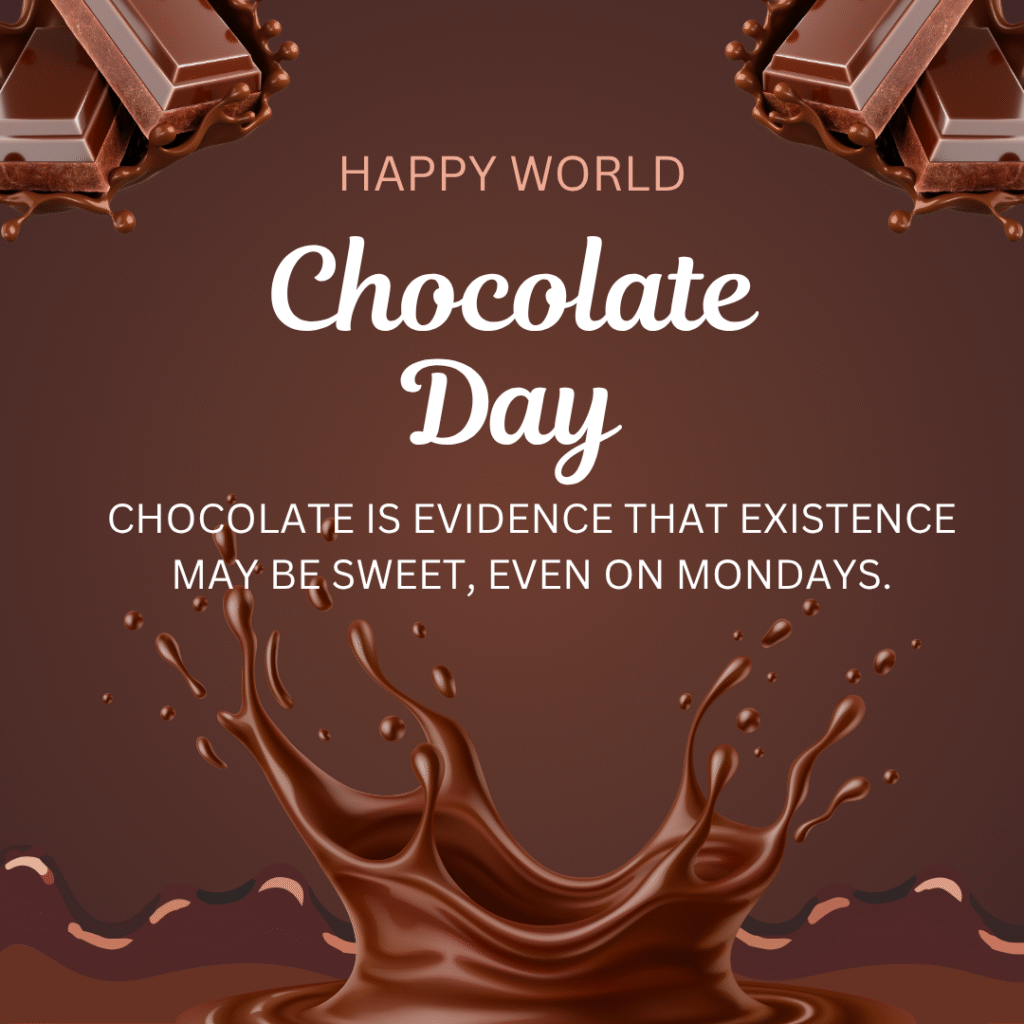 world chocolate day 2025, chocolate day history, chocolate day wishes, chocolate day ideas, chocolate day quotes